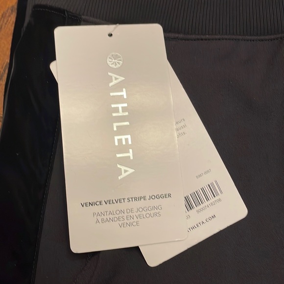 AThleta Venice Velvet Stripe Joggers - Picture 4 of 5